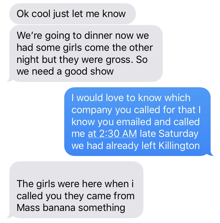 Don't be this customer