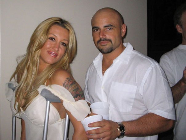 Jill Kelly and Meni at Jenna Jameson's wedding to Jay Grdina